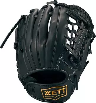Бейсбольная перчатка для мальчиков ZETT Grand Hero для броска левой руки, черная BJGB76440 (Перчатка) Всесторонний (1900) чёрный