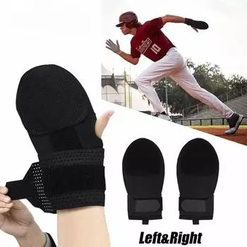 Бейсбольная скользящая перчатка, защита рук для молодежи и взрослых, удобная конструкция для включения и выключения, варианты для левой и правой руки