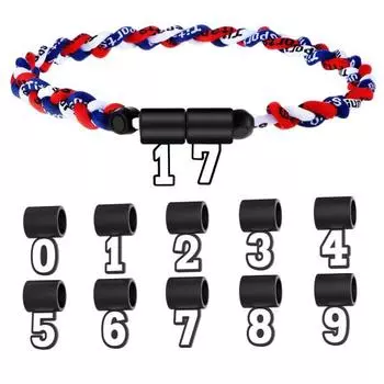Бейсбольное Ожерелье Подвеска DIY Бейсбольное Ожерелье Аксессуар Номер 0-9 Подвеска Спортивные Ювелирные Изделия Любители Поставки для Подростков Мужчин Спортсмены Игрок 8