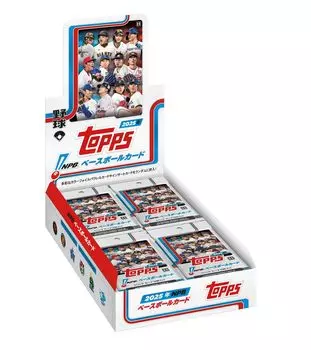 Бейсбольные карточки 2025 TOPPS NPB белый