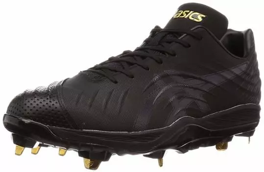 Бейсбольные металлические шиповки Speed Axel SM см [Asics] Черный/Черный 27.5