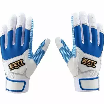 Бейсбольные перчатки ZETT для обеих рук, размер S, синие, BG519, белые/королевские (1125)