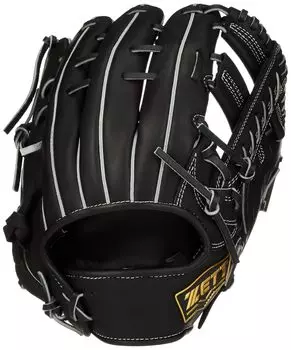 Бейсбольные перчатки ZETT Soft Winning Road Black Throwing BRGB33510R All-Round (1900) Правша чёрный