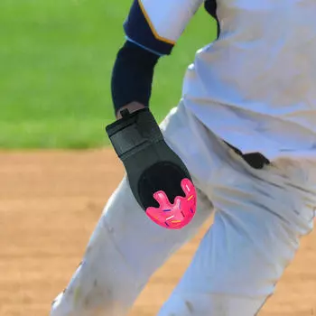 Бейсбольные скользящие перчатки для активного отдыха на свежем воздухе Перчатки для мороженого Спорт Red Adults