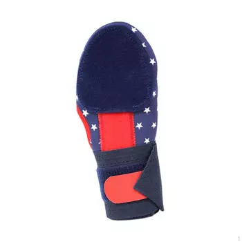 Бейсбольные скользящие перчатки для защиты запястья, гибкие, для женщин и мужчин, с эластичным ремешком, неопрен Left hand