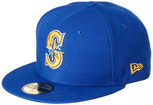 Бейсболка 59FIFTY MLB Seattle Mariners Alternate 2 Team Color Free [New Era] On-Field