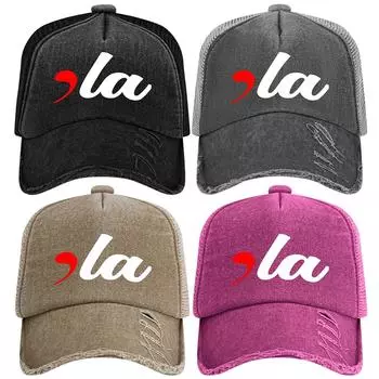 Бейсболка Comma La, кепка для президентской кампании Kamala Harris 2024 года, дышащая кепка дальнобойщика, регулируемая летняя кепка для гольфа для мужчин и женщин розы красного