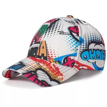 Бейсболка Four Seasons для мужчин и женщин, шляпа от солнца, дышащая, солнцезащитная кепка, хип-хоп, окрашенная шляпа от солнца белый