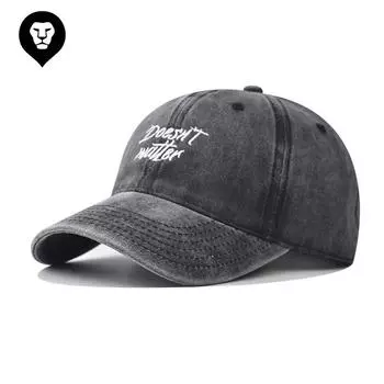 Бейсболка из хлопка нового высокого качества с вышитыми маленькими буквами, индивидуальность, язык, нерелевантная кепка Adjustable