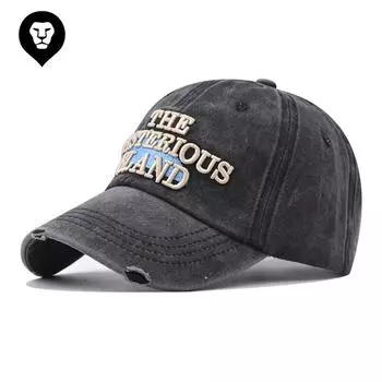 Бейсболка из хлопка с вышитым алфавитом Исландии, спортивная бейсболка, персонализированная кепка Adjustable