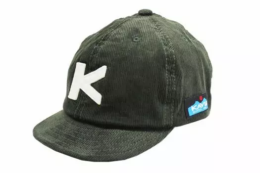 Бейсболка Kavu Code темно-зеленая 19820936078000 [KAVU]