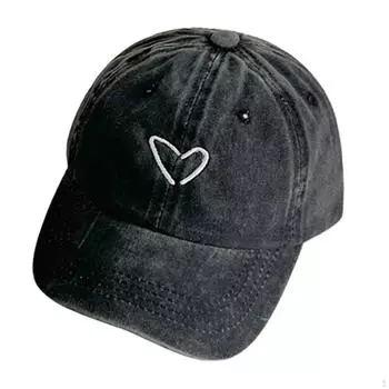 Бейсболка Кепка с козырьком Декор Повседневный головной убор Лето для походов Путешествия Дети Navy Blue B