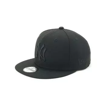 Бейсболка Молодежная 9FIFTY New York Yankees Детская NY [New Era] Черный/Черный