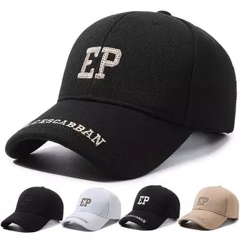 Бейсболка, новая модная повседневная шляпа с большим обхватом головы для мужчин и женщин, осенне-зимняя кепка с жестким верхом, солнцезащитная кепка с утиным язычком