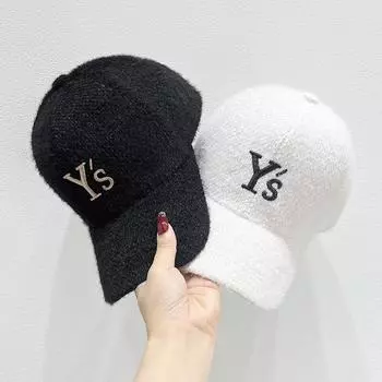 Бейсболка Omen S Plush Faux Lamb Fur, теплая кепка с козырьком на осень-зиму, легкая, облегающая, с тканым мастерством adjustable чёрный