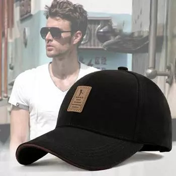 Бейсболка, повседневная универсальная кепка для рыбалки, солнцезащитная кепка от солнца, женская кепка-рыбак, приморская уличная кепка, защита от солнца чёрный