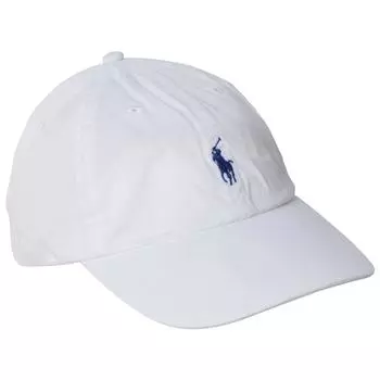 Бейсболка Ralph Cap Chino белая, один размер [Polo Lauren] мужская белый