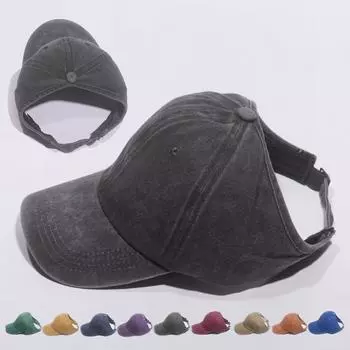 Бейсболка с хвостиком для женщин, весенне-летняя шляпа от солнца, шляпа Snapback для бега, женская кепка с высокой булочкой, женские кепки One Size