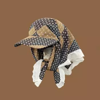 Бейсболка с леопардовым принтом, ретро, солнцезащитная шляпа, шапка-бандана для женщин, для путешествий весной и летом B