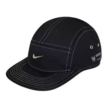 Бейсболка с логотипом Nike Унисекс Шляпы Черный HJ4314-010 M