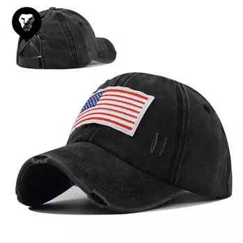 Бейсболка с национальным флагом 2021 года Кепка с перекрещенными волосами и загнутыми полями для международной торговли в стиле европейский и американский прилив Бейсболка с Днем независимости Adjustable