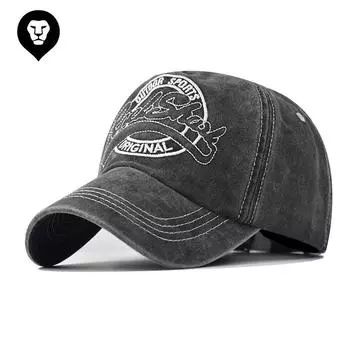 Бейсболка с объемной вышивкой в виде большой буквы, кепка, шляпа от солнца для улицы Adjustable