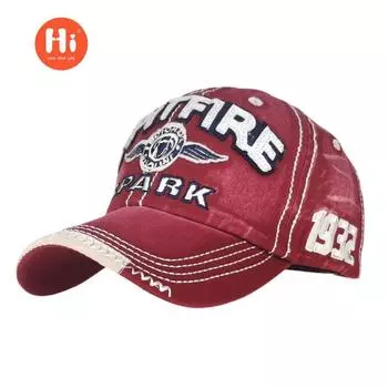 Бейсболка SPARK с вышитым алфавитом из хлопка для мужчин и женщин, кепка с вышитым алфавитом, солнцезащитный козырек от солнца красный
