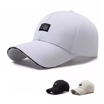 Бейсболка Spring Letter Cap Sunshade для мужчин и женщин белый