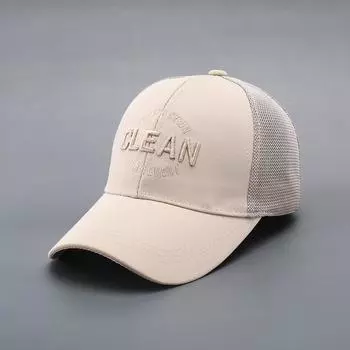 Бейсболка Тонкая дышащая шляпа Лето и осень Интернет знаменитость анти-жесткий верх солнцезащитный козырек женская новая шляпа мужская ультралегкая летняя (56-59) Adjustable, one size fits all розовый