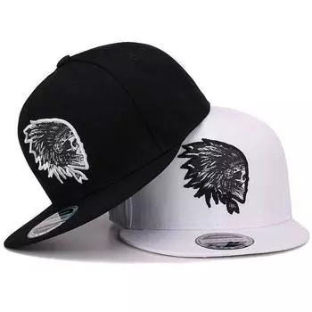 Бейсболка в стиле хип-хоп, шляпа Snapback, мужские плоские кепки чёрный