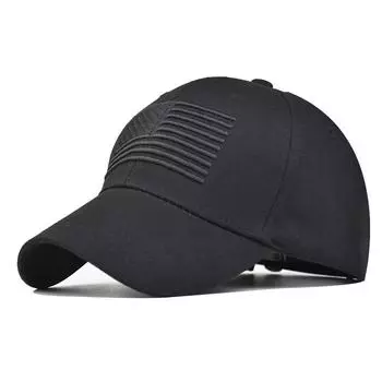 Бейсболка весна-лето для женщин и мужчин Bone Trucker Hats Streetwear Hip Hop Caps All-match Baseball Hat 023 54-60cm чёрный