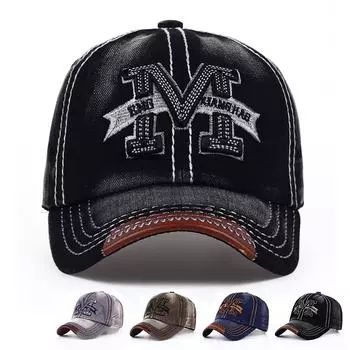 Бейсболка женская летняя солнцезащитная кепка в стиле хип-хоп мужская модная тактическая военная кепка чёрный