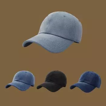 Бейсболка женская однотонная с мягким верхом, легкая пластина, джинсовая бейсболка, уличная мужская солнцезащитный козырек, солнцезащитный козырек, шляпа с утиным языком, прилив L