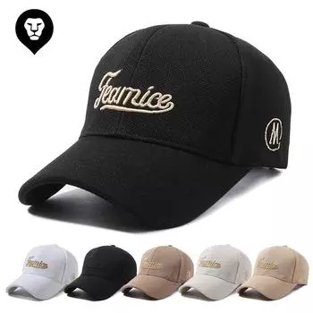 Бейсболка женская с глубоким топом, большая шляпа по окружности головы, весенне-осенняя солнцезащитная кепка, маленькая универсальная кепка, уличная солнцезащитная кепка Adjustable чёрный