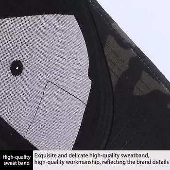 Бейсболки камуфляж тактический открытый солдатский боевой пейнтбольный регулируемый головной убор