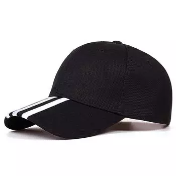 Бейсболки унисекс с тремя горизонтальными вышивками, весна-осень, регулируемые повседневные шляпы, солнцезащитная шляпа