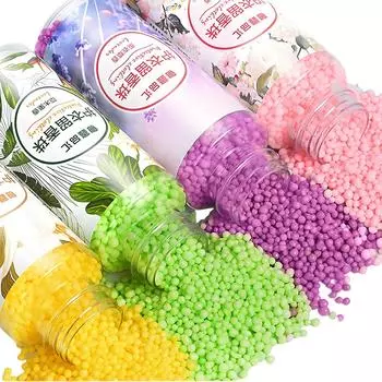 Белье Ароматическая одежда Усилитель аромата Смягчитель ароматов Гранулы для сладкого запаха Ароматические шарики для стирки фиолетовый