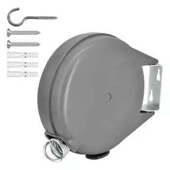 Бельевая веревка 12 м выдвижная высокопрочная прочная ABS бамбуковая для ванной комнаты прачечной балкона