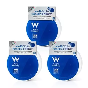 Белая эссенция хлорная нить 50 зубная нить 50м нити зубы межзубные нити неприятный запах изо рта (3 куска)