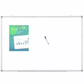 Белая доска, настенная магнитная доска для объявлений, простая белая доска, офисная белая доска, магнитная алюминиевая рамка с маркером и ластиком, магнитная стена