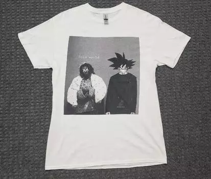 Белая футболка унисекс Cole World S