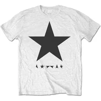Белая футболка унисекс David Bowie Blackstar erkend S
