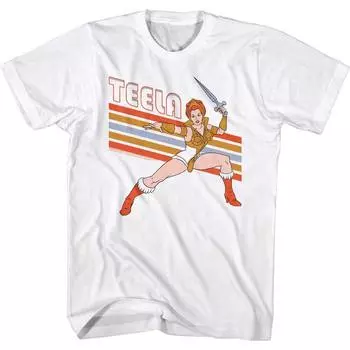 Белая футболка унисекс Masters Of The Universe Teela S