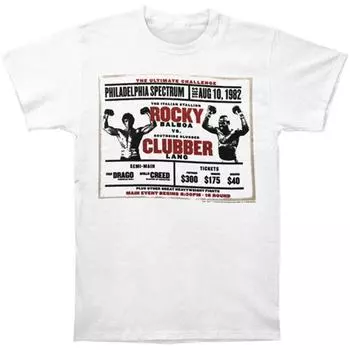 Белая футболка унисекс Rocky Flyer S