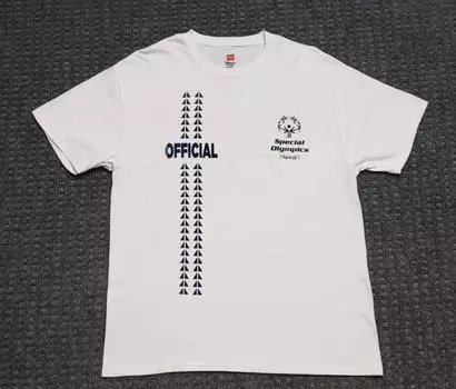 Белая футболка унисекс Special Olympics Hawaii Tribal s Edition S