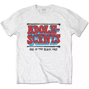 Белая футболка унисекс The Adolescents Kids Of The Hole S