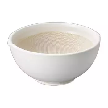 Белая глазурь, круглый ступка с волнистым краем, размер Ступка 5.5 [1716.58см]