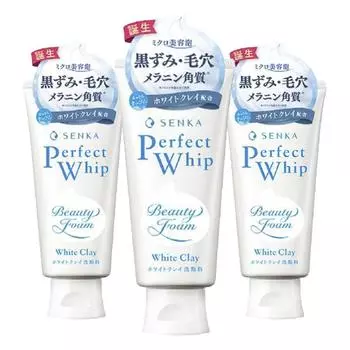 Белая глина Senka Perfect Whip, 3 шт., 120 г
