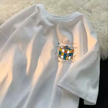 Белая хлопковая текстурированная футболка с короткими рукавами, женские летние американские винтажные топы XS