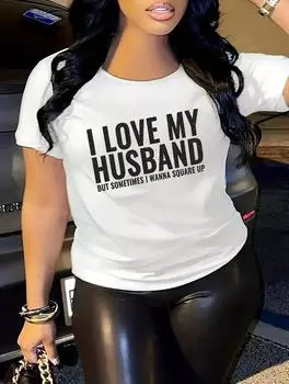 Белая хлопковая женская футболка свободного кроя минималистичного дизайна S